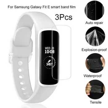 3 шт. новой мягкой прозрачной пленки Smartband из ТПУ для Samsung Galaxy Fit E Smart Wristband, Защитная пленка для экрана Fit E