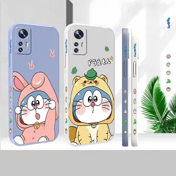 Японское Аниме D-Doraemon Чехол Для Телефона Xiaomi Mi 13 12 12S 12X 11 11T 10 10S 10I 9 9SE 8 8SE Pro Ultra Lite Liquid Cover Funda