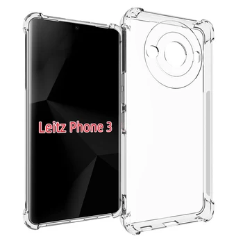 Leitz Phone 3 Phone3 5G Чехол На Воздушной Подушке Противоударная Подушка Безопасности Силиконовая Задняя Крышка из ТПУ Прозрачный Мягкий Чехол для Leitz Phone 3 Phone3 5G