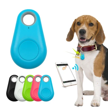 Умный GPS-трекер для домашних животных, Мини-анти-потерянный Водонепроницаемый Bluetooth-локатор, трассировщик для домашних собак, кошек, детских автомобильных кошельков, ключей, аксессуаров для ошейника