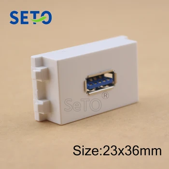 SeTo 128 Type 3.0USB Plug Module Сварочный USB-разъем Keystone для настенной розетки