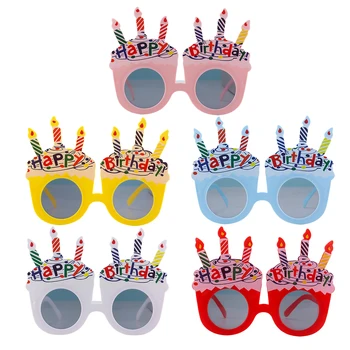 5шт Солнцезащитные очки с Днем рождения Happy Birthday Party Новые солнцезащитные очки для подарков на День рождения
