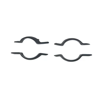 4 шт. Капоты передних противотуманных фар, накладка для ветрового ножа для бровей, Решетка противотуманных фар для Dodge Journey 2014-2020