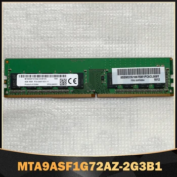 1ШТ Оперативная память 8G 8GB 1RX8 DDR4 PC4-2400 ECC UDIMM Для MT Memory MTA9ASF1G72AZ-2G3B1
