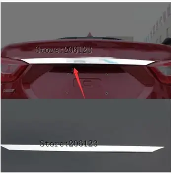 Для Chevrolet Cruze 2017 2018 Седан Нержавеющая сталь Хромированная задняя крышка багажника Литьевая накладка 1 шт. Аксессуары для укладки автомобилей!