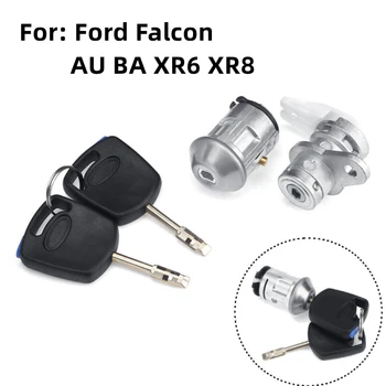 Цилиндр дверного замка XIEAILI OEM Auto для Ford Falcon AU BA XR6 XR8 с ключом 2шт S914