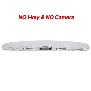 Задняя Хромированная Ручка Крышки Багажника Задней Двери Без Отверстия для камеры I-Key для Nissan Qashqai J10 2007-2014 Без I-Key и Отверстия для камеры