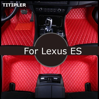 Автомобильные коврики TITIPLER на заказ для Lexus ES 300h 300 350 330 Футовые аксессуары Coche Автомобильные ковры