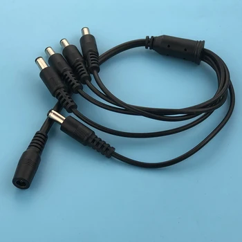 Кабель-разветвитель постоянного тока CCTV 5,5x2,1 мм, кабель с разъемом 5,5X2,1 мм, кабель с разъемом 5