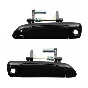 Комплект ручек передней наружной двери из 2 предметов черный LH RH Новый для седана 2001-2005 годов выпуска