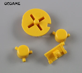 OCGAME 10 цветов, кнопки A, B, клавиатуры для Gameboy, карман для GBP, кнопки включения выключения, D-образные панели, кнопки питания.