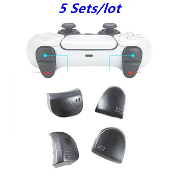 5 Комплектов Полный комплект Сменных кнопок запуска R2 R1 L2 L1 с пружинами для ремонта игрового контроллера PS5 Playstation 5