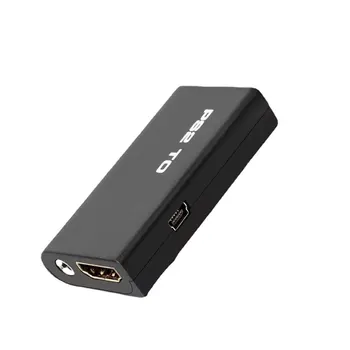 Портативный аудио-видео конвертер, совместимый с PS2 и HDMI, адаптер, совместимый с HDMI кабель для SONY PlayStation 2, запасные части Plug And Play
