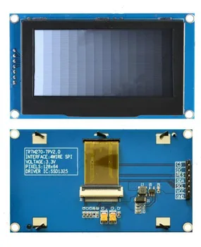 maithoga IPS 2,7 дюйма 7PIN SPI Белый / Зеленый / Желтый Модуль OLED-экрана PM SSD1325 Drive IC 128 * 64