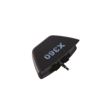 Черный разъем 2,5 мм для микрофона, гарнитуры, наушников, конвертер-адаптер для Xbox 360 Новый
