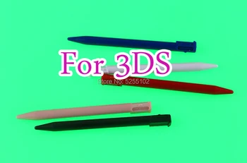300 шт./лот, 5 цветов, пластиковая ручка с сенсорным экраном, стилус для сенсорных панелей 3DS