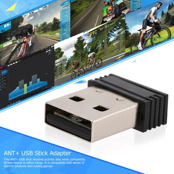 Anself ANT + USB Stick Adapter mini USB ANT + Stick гаджеты Портативный USB-адаптер dropship для Велосипедного Фитнес-Устройства zwift onelap