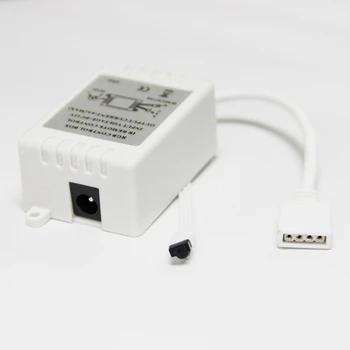 3X LED RGB контроллер ИК FB 24 клавиши белый 12V