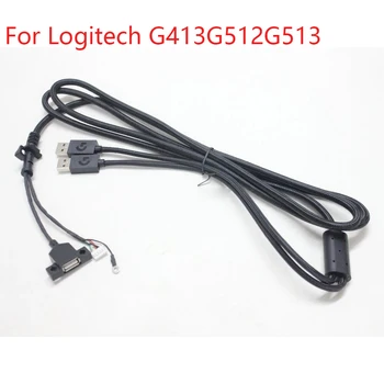 USB Кабель Питания Для Logitech G413 G512 G513 Механическая Игровая Клавиатура Кабель DIY Ремонт Замена Кабеля