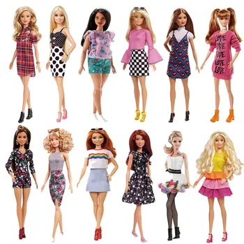 Куклы Барби оригинального бренда Princess Fashionista Girl FJF35 Кукла Детские Игрушки Подарок на День рождения подарите детям веселое детство GBK90 GHW50